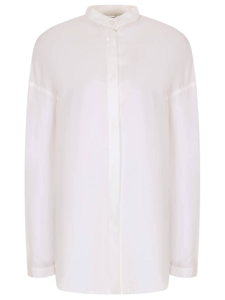 Блуза хлопковая HAIDER ACKERMANN 153-2030-122-003, размер 40, цвет белый - фото 1