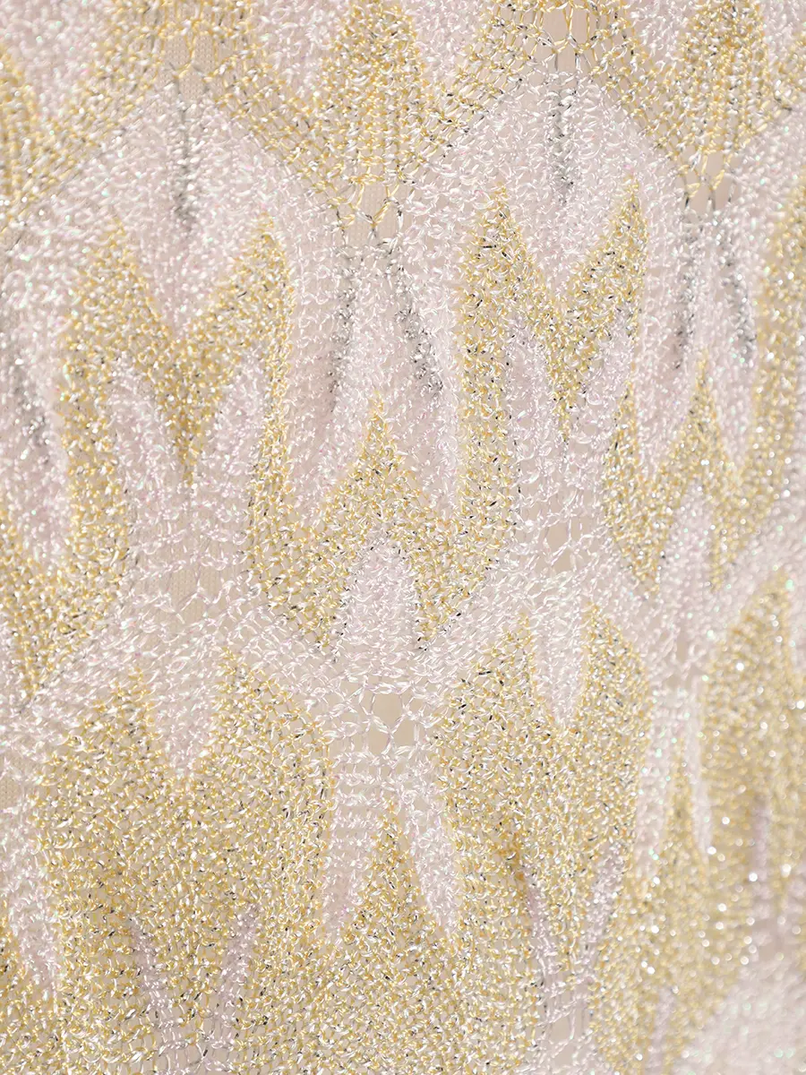 Топ из вискозы MISSONI 162432/46/86/майка Бежевый  Фото 3