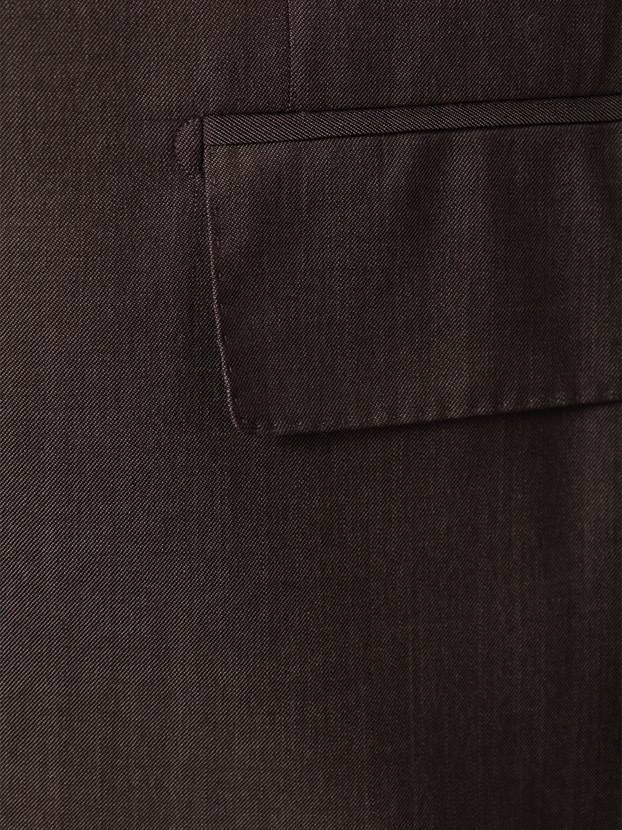 Костюм шерстяной ZEGNA 221225/929001 Коричневый  Фото 6