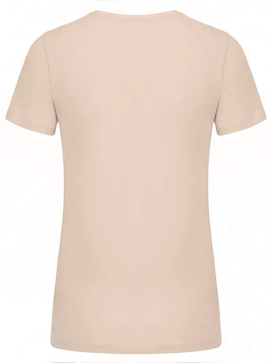 Футболка хлопковая DOROTHEE SCHUMACHER 223802/персиковый Бежевый  Фото 2