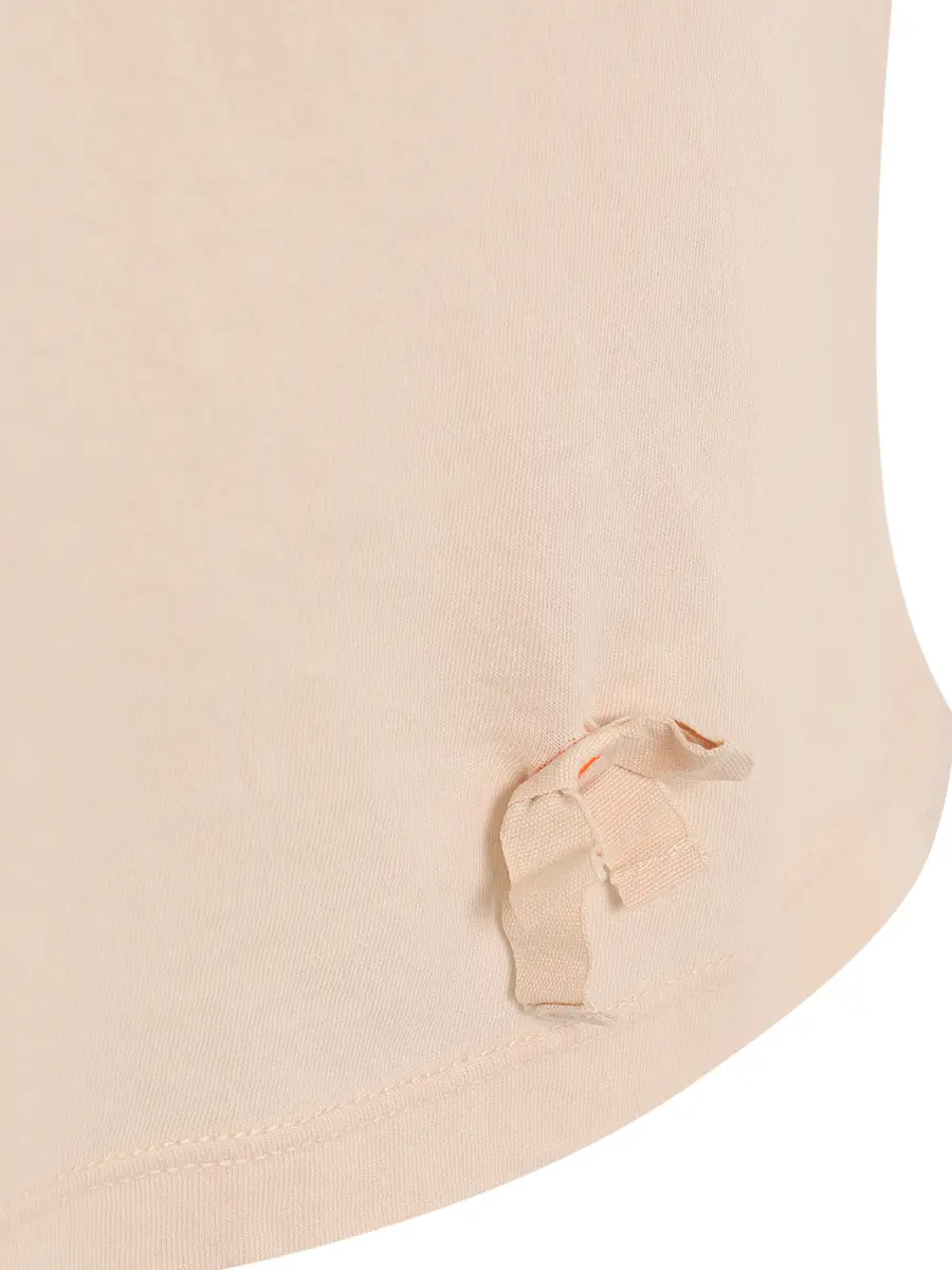 Футболка хлопковая DOROTHEE SCHUMACHER 223802/персиковый Бежевый  Фото 3