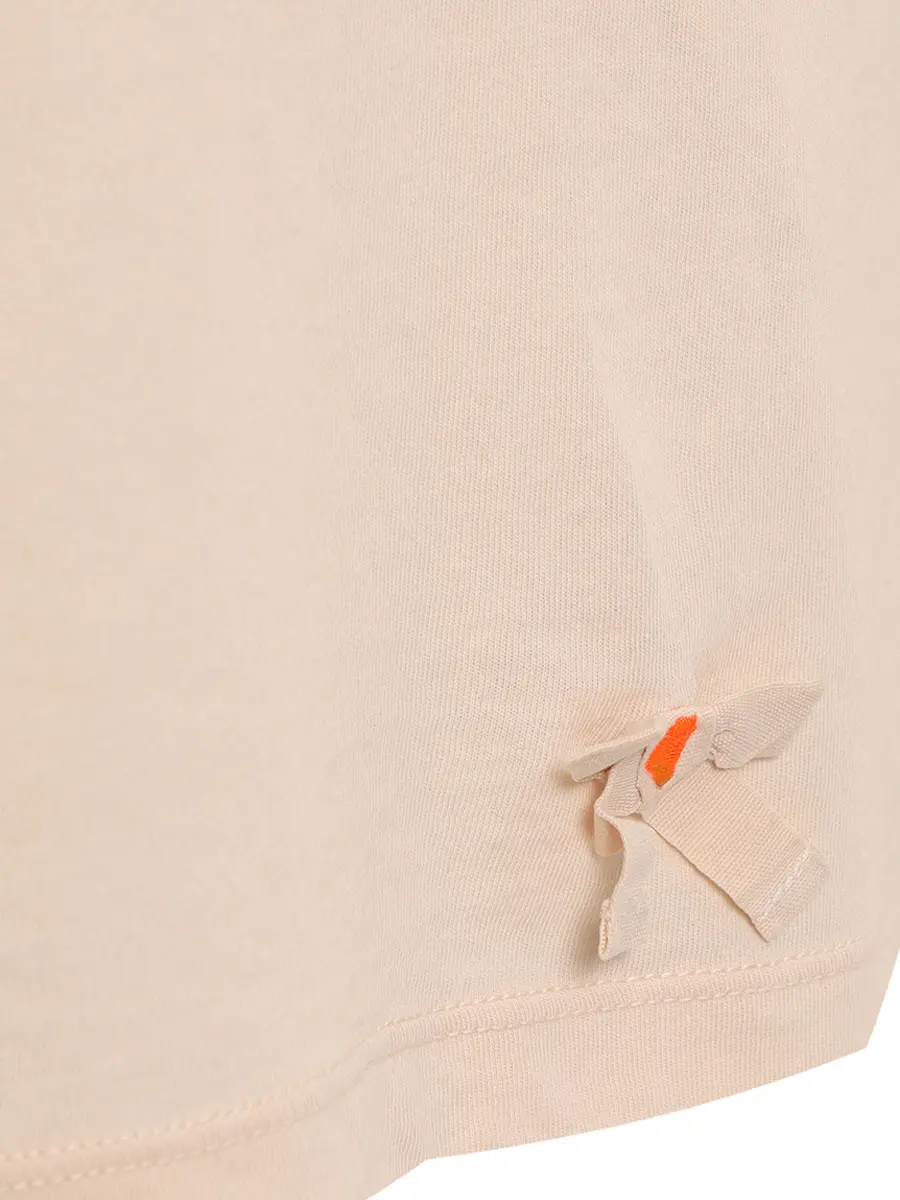 Футболка хлопковая DOROTHEE SCHUMACHER 223802/пудра Бежевый  Фото 3