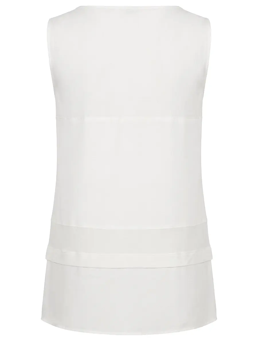 Топ из модала DOROTHEE SCHUMACHER 224601/молочный Кремовый  Фото 2