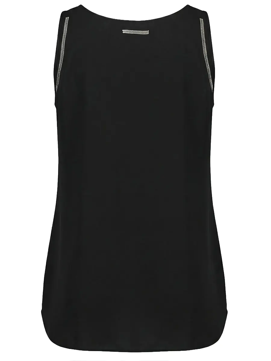 

Топ шелковый, Черный, 249501/черный