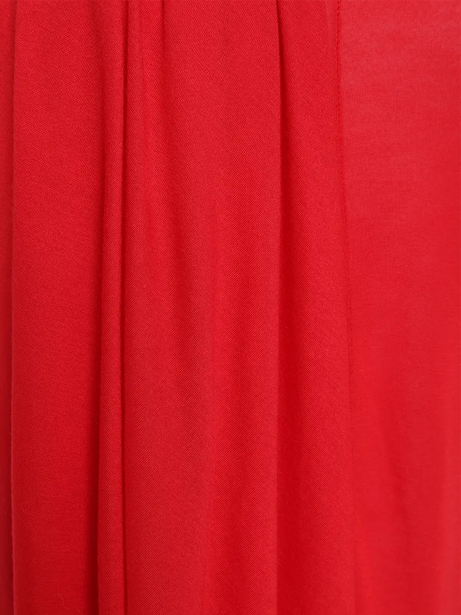 Топ из модала ALEXANDER MCQUEEN 256968/083/красный Красный  Фото 3