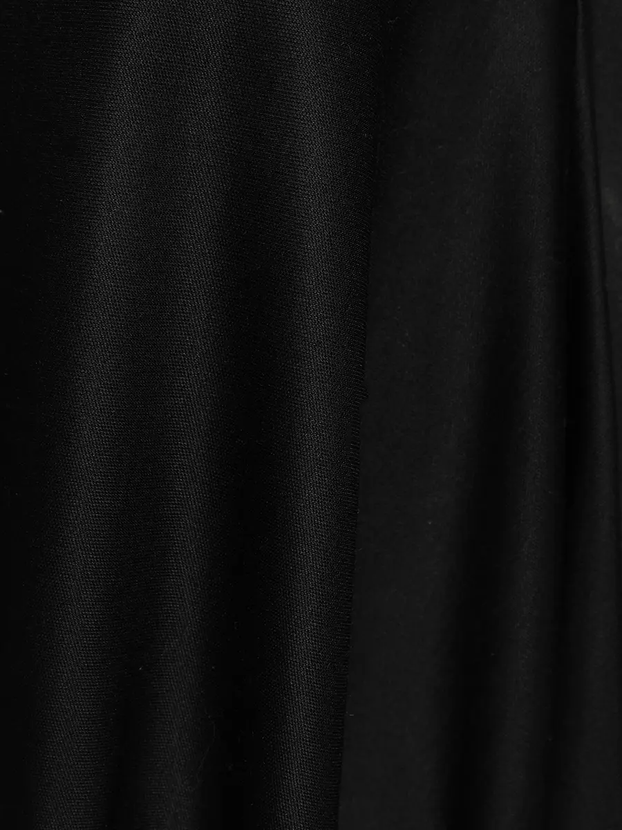 Комбинезон шелковый SAINT LAURENT 267610 Черный  Фото 3