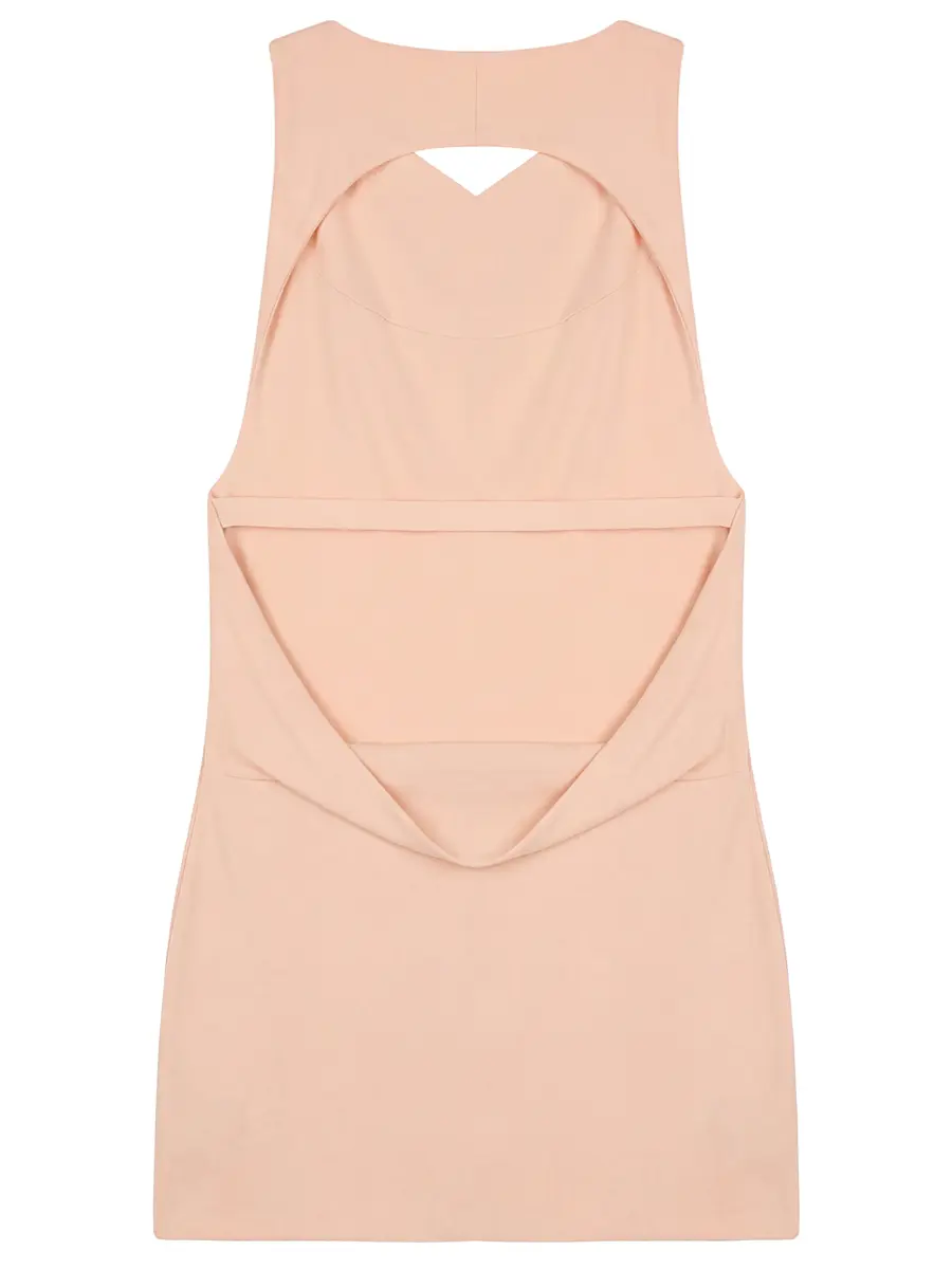 Топ из вискозы ALEXANDER MCQUEEN 291427 Розовый  Фото 2