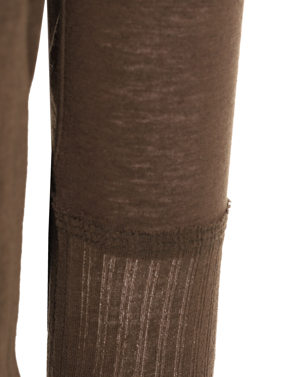 Лонгслив хлопковый DAMIR DOMA 371/коричневый Коричневый  Фото 3