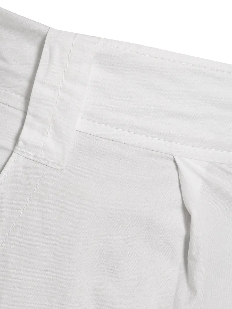 Шорты хлопковые BOSS 50176301/101 Белый  Фото 3
