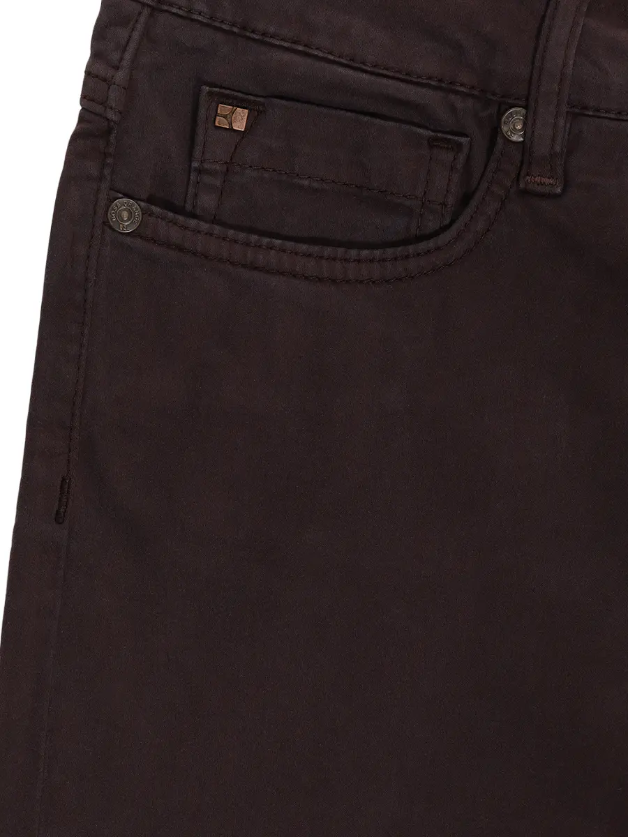 Джинсы хлопковые BOSS 50249263/602 Фиолетовый  Фото 3