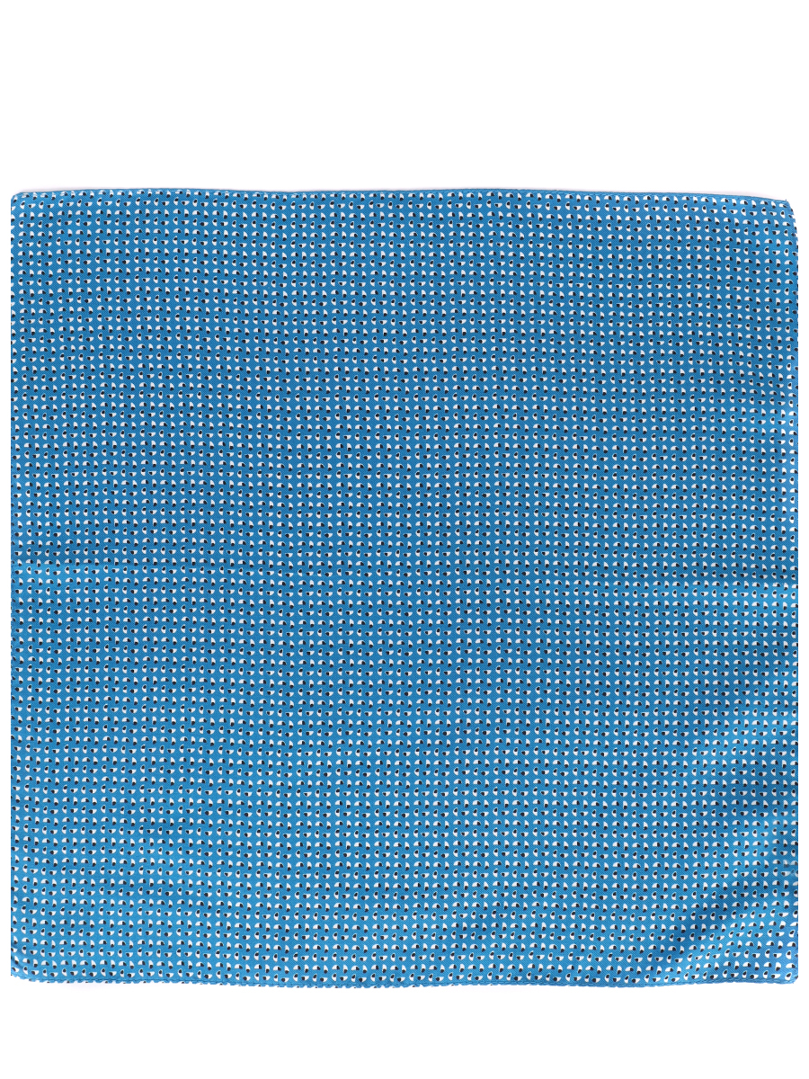 

Платок шелковый, Голубой, 50312612/413