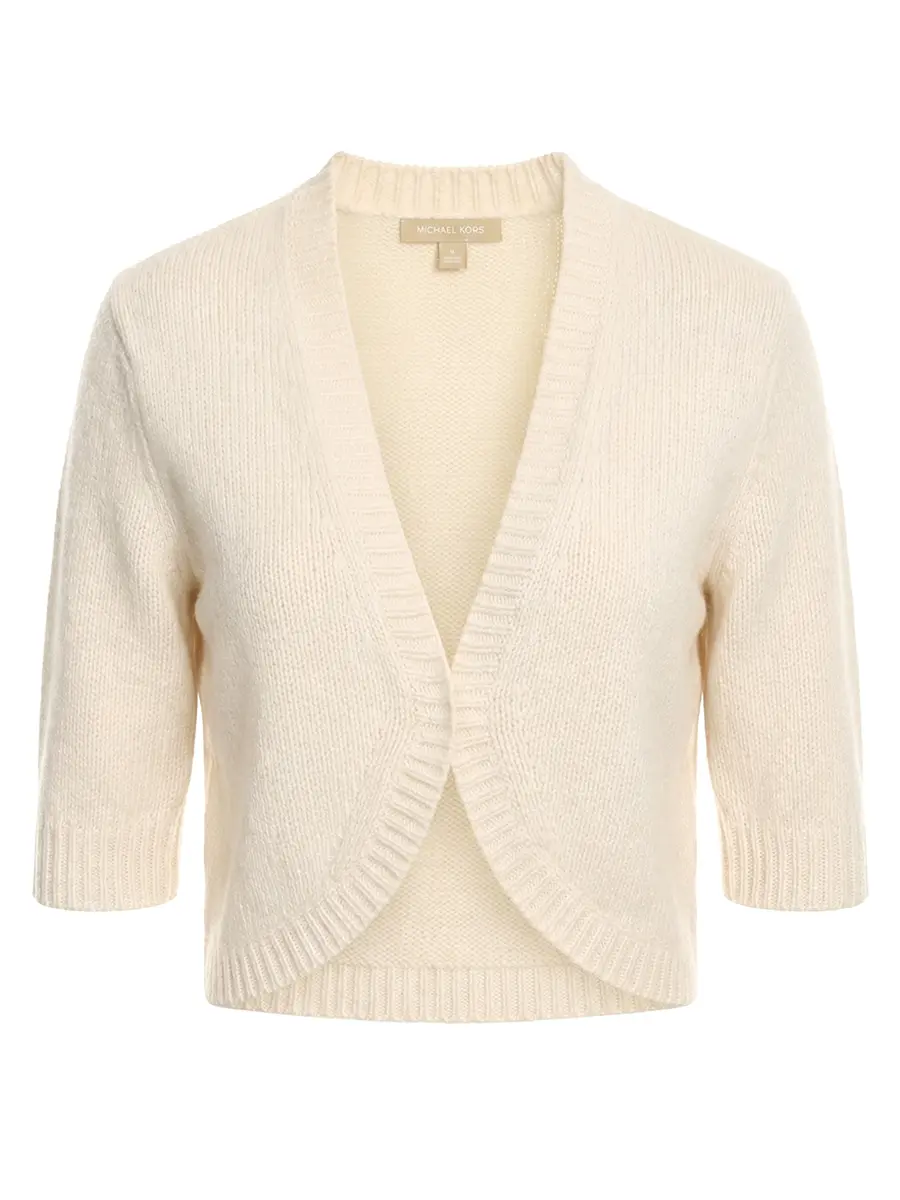 

Болеро кашемировое, Кремовый, 611AKW904/молоч.