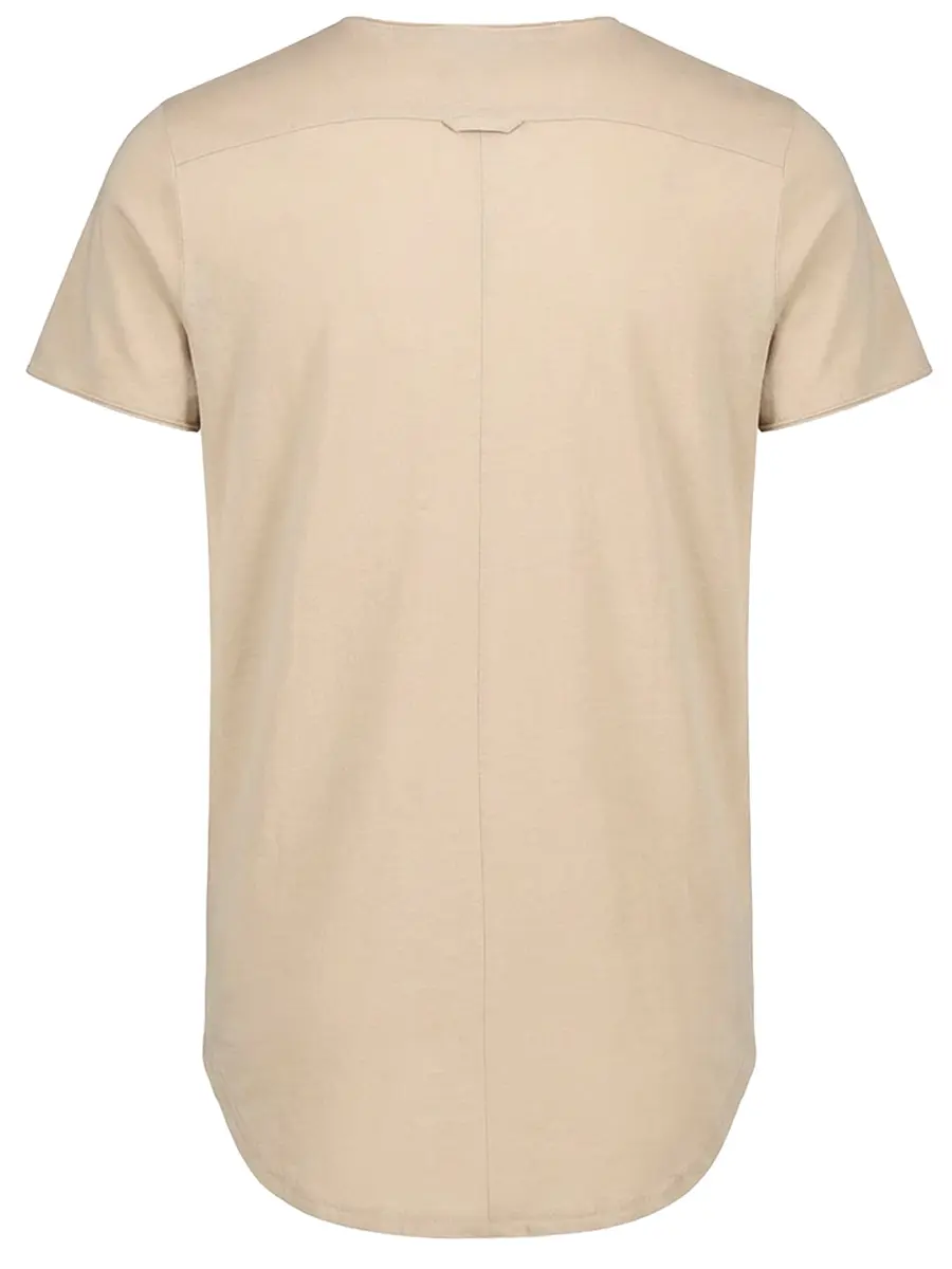 Футболка хлопковая DOROTHEE SCHUMACHER 623402/бежевый Бежевый  Фото 2