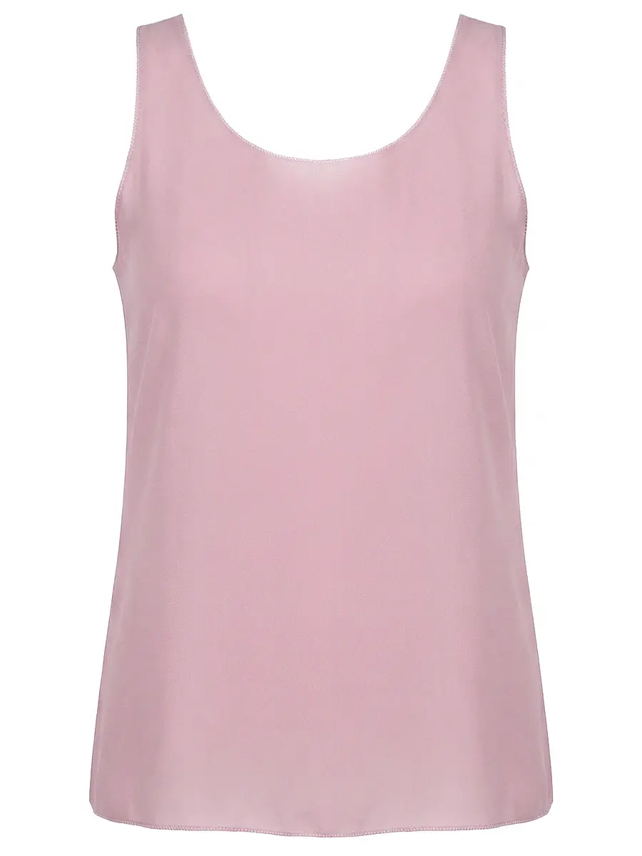 Майка шелковая DOROTHEE SCHUMACHER 649004/лаванда Розовый  Фото 2