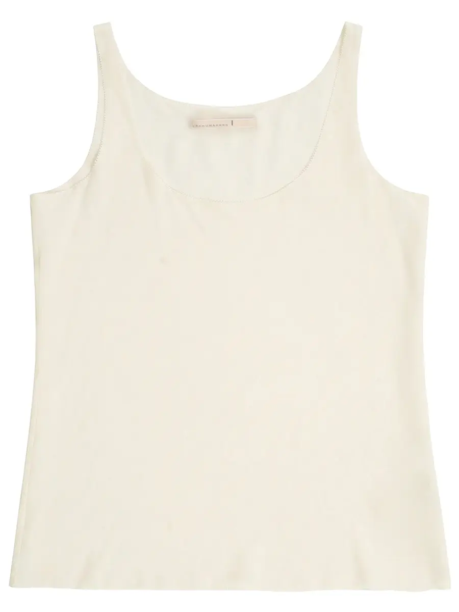 Майка шелковая DOROTHEE SCHUMACHER 649004/молочный Кремовый 