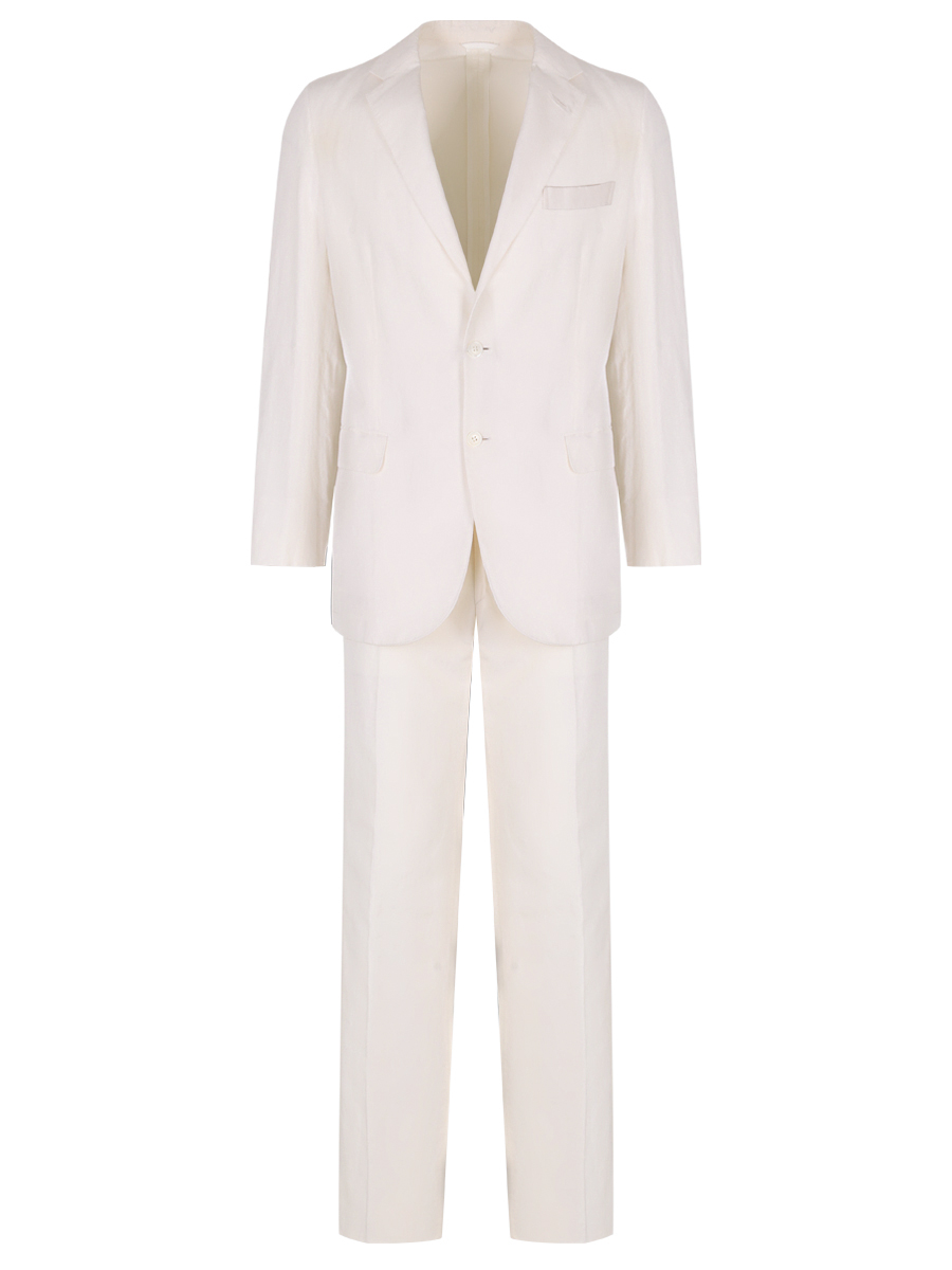 Костюм из шелка и льна BRIONI