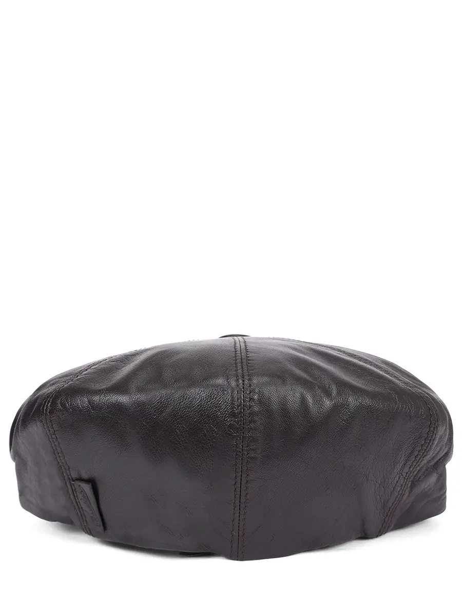 Кепка кожаная BORSALINO B15022Q/006642/корич. Коричневый  Фото 2