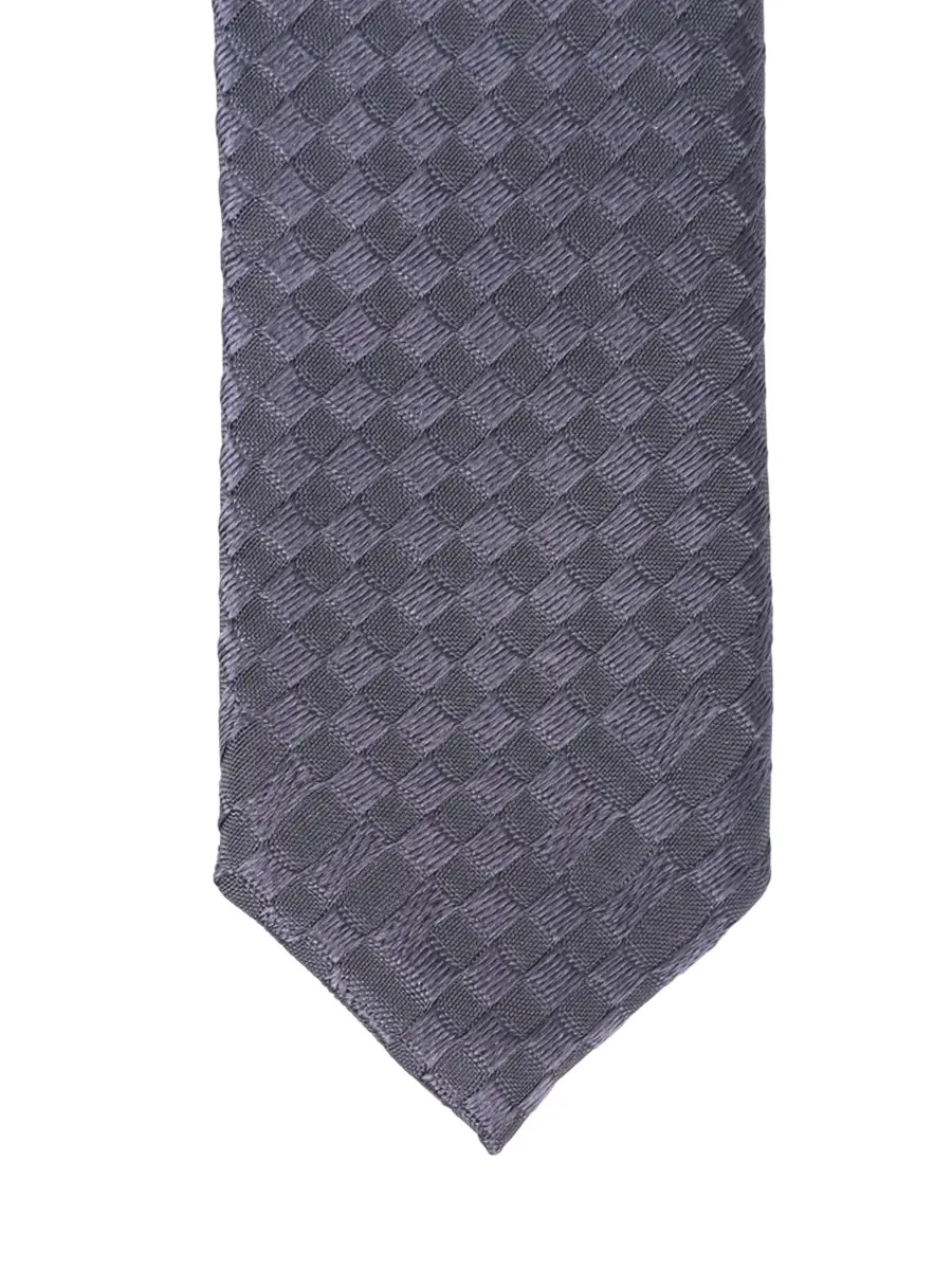 Галстук шелковый BOSS GALST/10/серый Серый  Фото 3