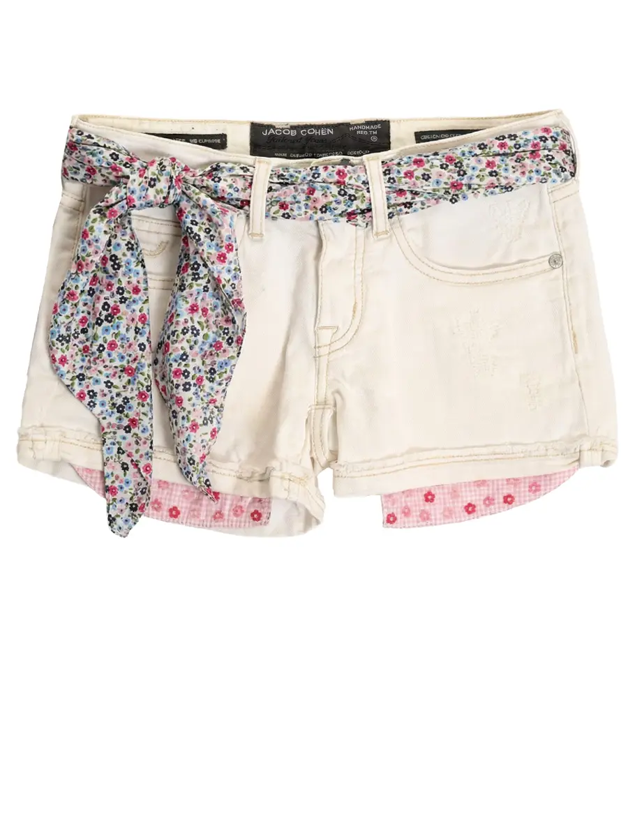 Шорты хлопковые JACOB COHEN j705//06526/015/белый Белый 