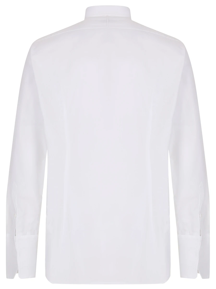 

Рубашка Slim Fit хлопковая под смокинг, Белый, OPERAE101740