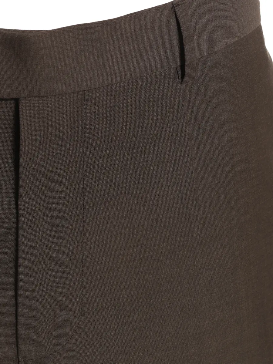 Брюки шерстяные BOSS Parker50183364/202 Серый  Фото 3