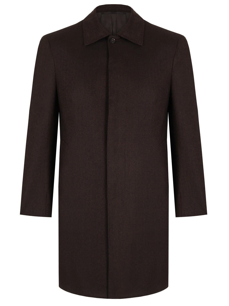 Пальто кашемировое BRIONI R0I00L0Z326 Коричневый 