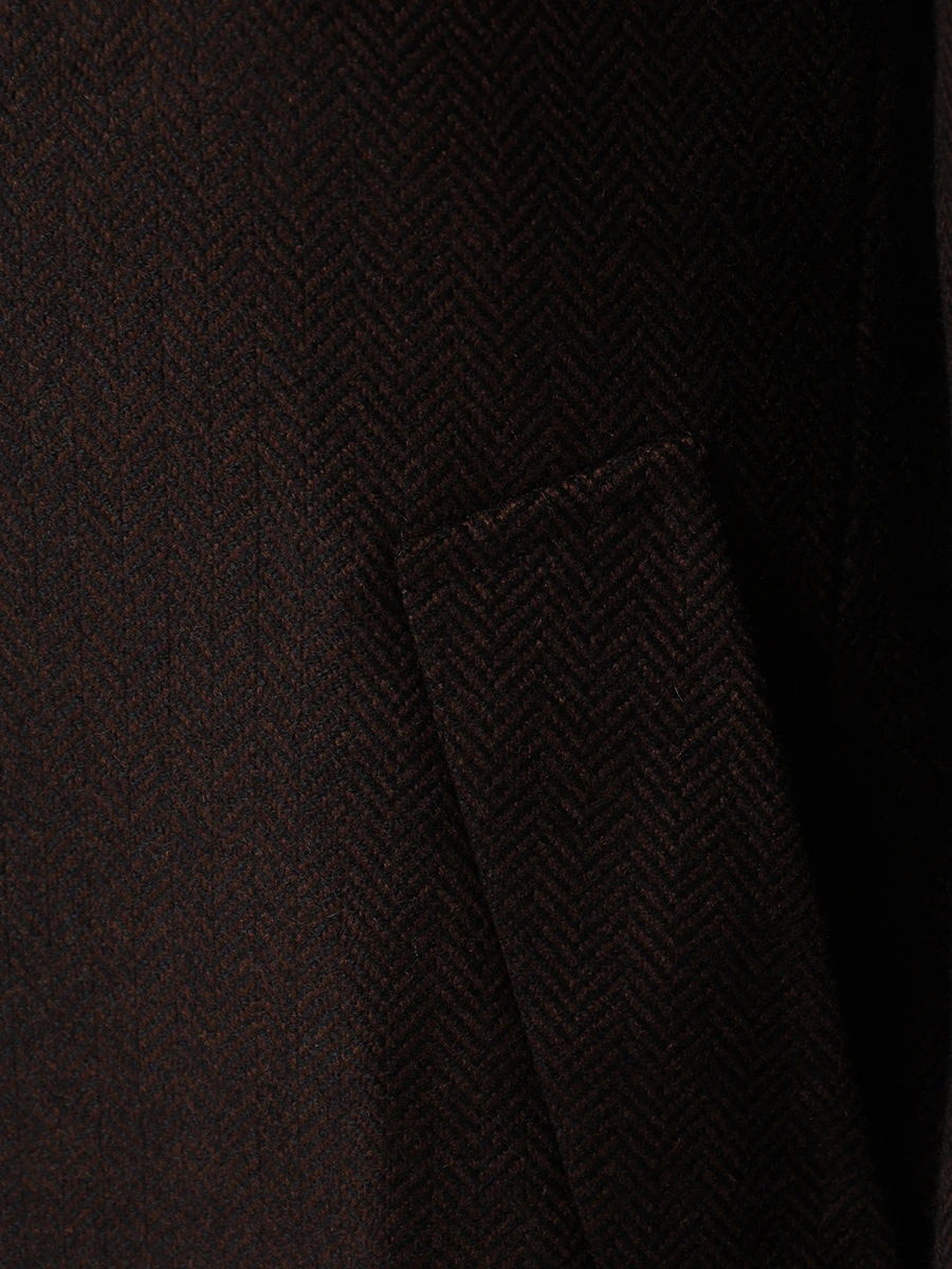 

Пальто кашемировое, Коричневый, R0I00L0Z326