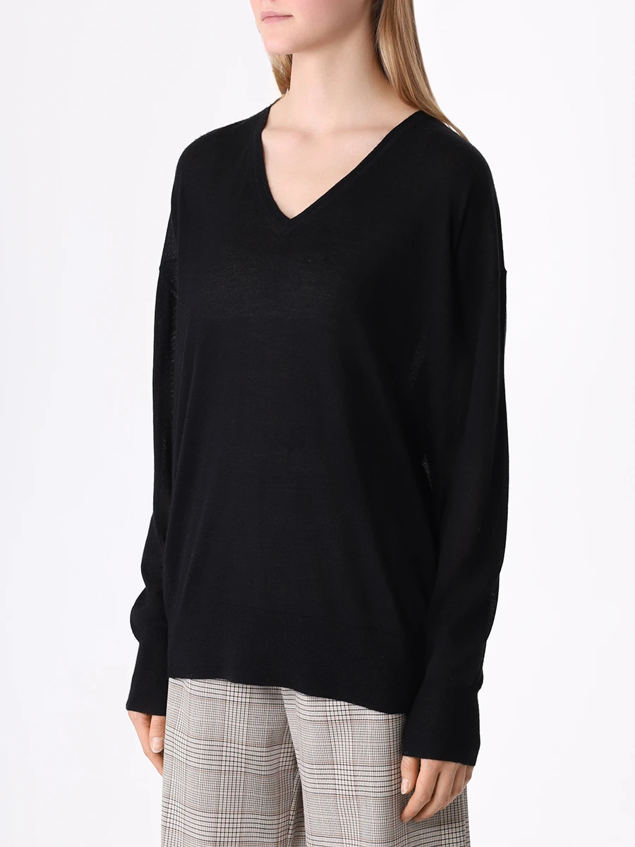 Пуловер кашемировый ISABEL MARANT РU0374-15A038I/черн, размер 44, цвет черный РU0374-15A038I/черн - фото 4