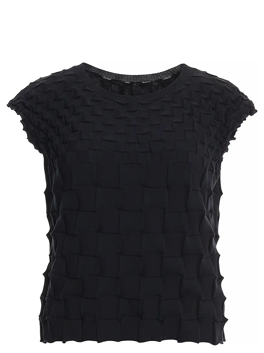 

Топ трикотажный, Черный, РР77-КК766 Черный