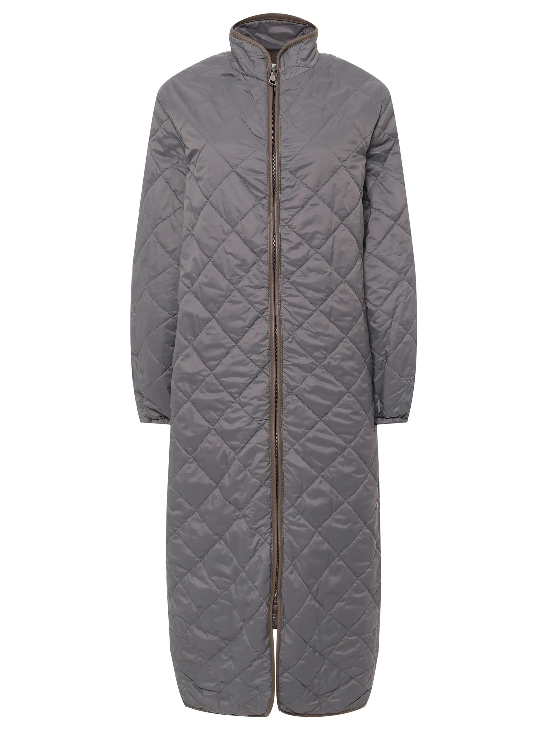 Пальто стеганое MANZONI 24 22M1032 NYTR2L8 Серый 