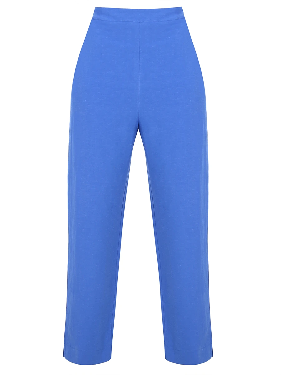 

Брюки льняные, Синий, 901 10