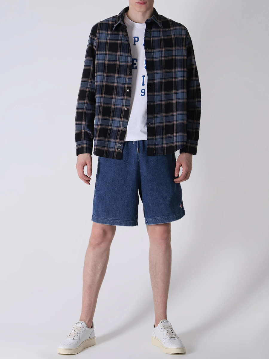

Рубашка Regular Fit хлопковая в клетку, Клетка, A08537-0TFAJ-9XXA
