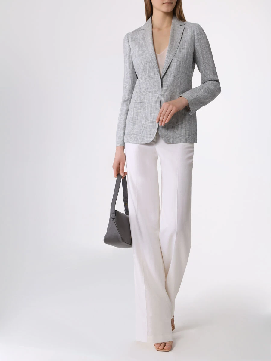 

Пиджак льняной, Серый, D48539FK0942B0200J