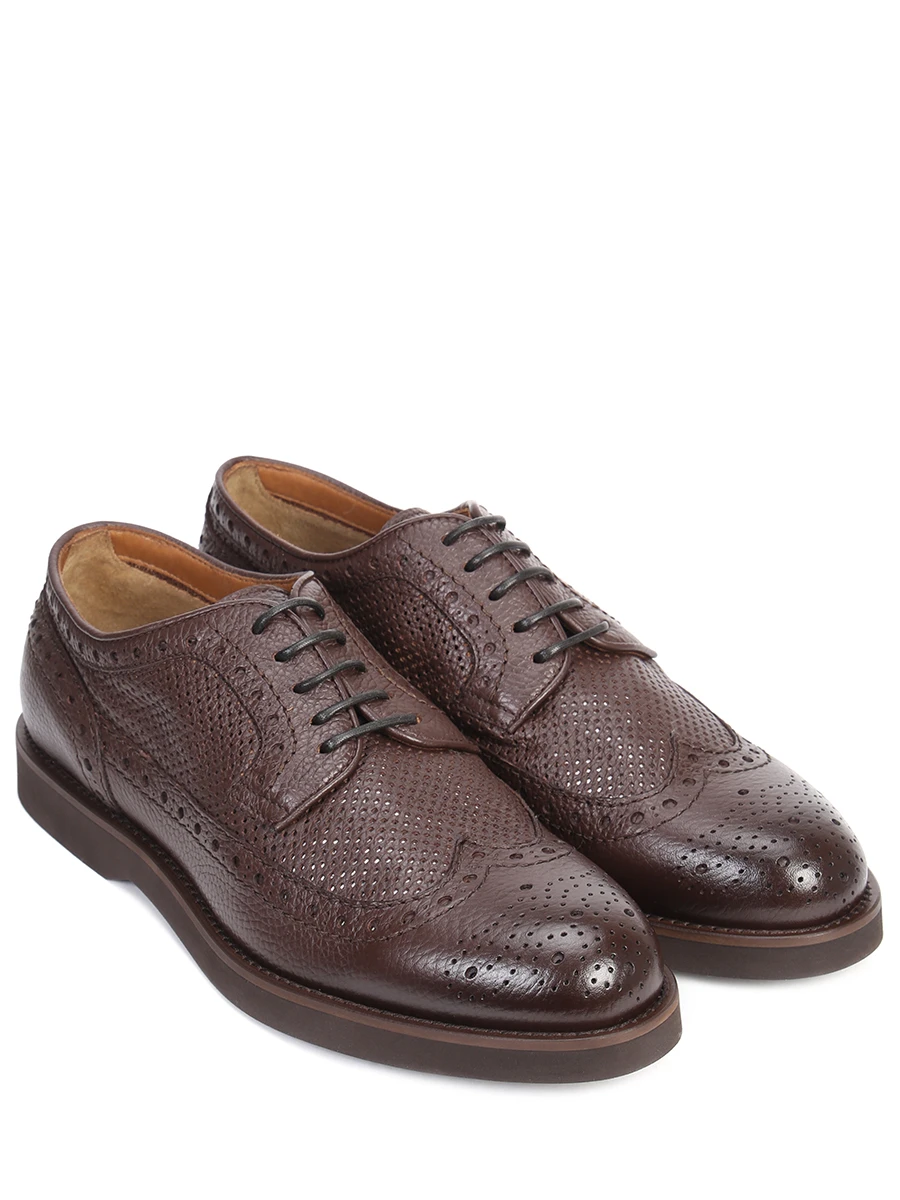 

Дерби кожаные Ginger, Коричневый, DU2977POTEUZ215TM02