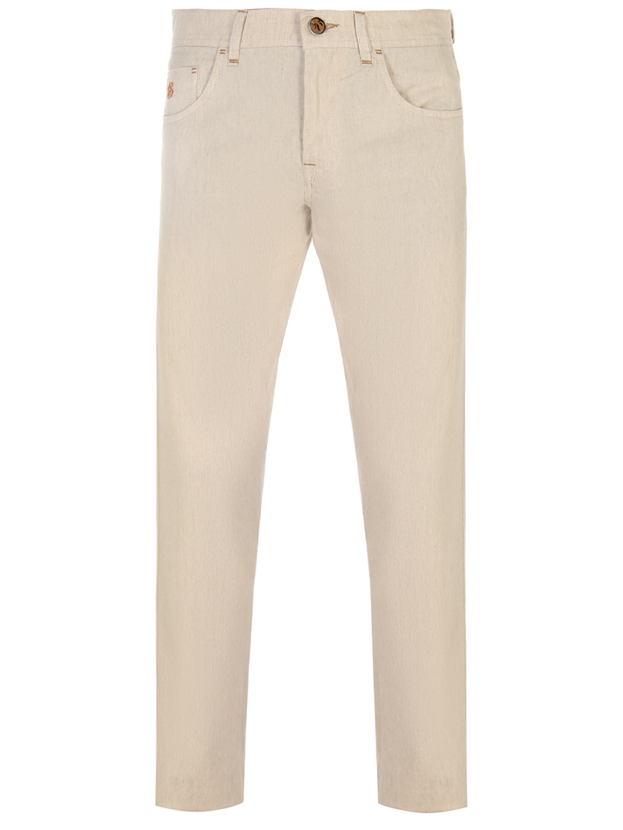 Джинсы Slim Fit льняные SCISSOR SCRIPTOR