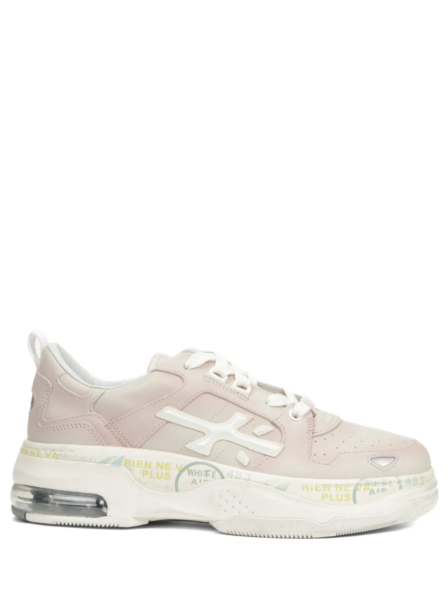 Кроссовки кожаные Draked PREMIATA draked var 312 Бежевый 