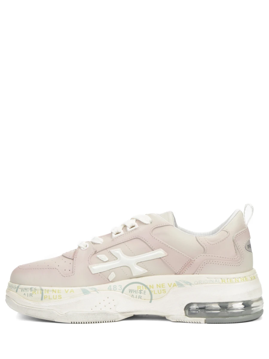 Кроссовки кожаные Draked PREMIATA draked var 312 Бежевый  Фото 3