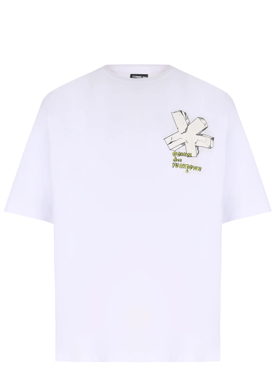 

Футболка хлопковая, Белый, CDFU2371 BIANCO