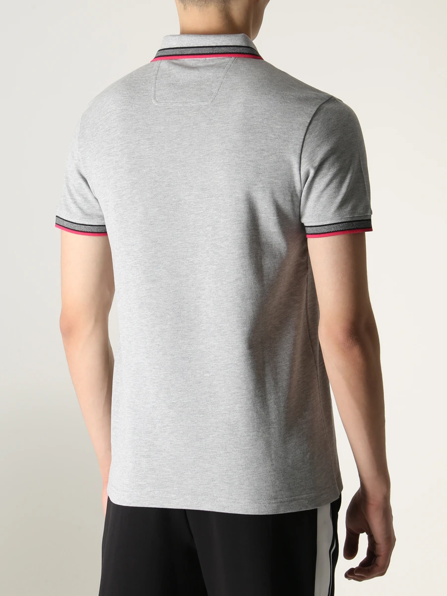 

Поло Regular Fit хлопковое, Серый, 50468983/064