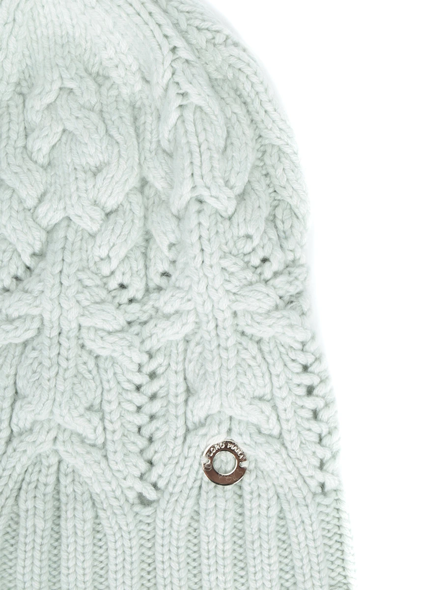 Шапка кашемировая LORO PIANA FAM7244 606K Серый  Фото 3