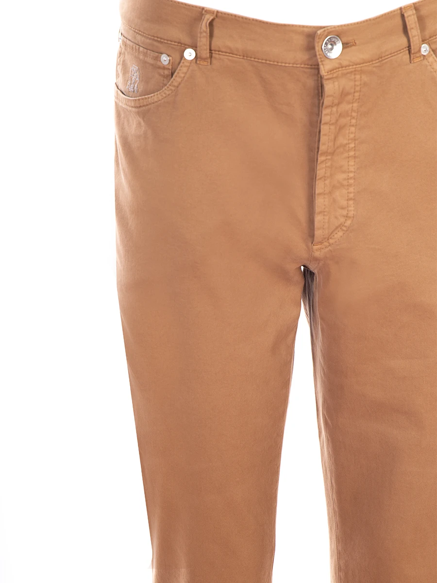 

Джинсы Slim Fit хлопковые, Бежевый, M218DT1070 Коричневый