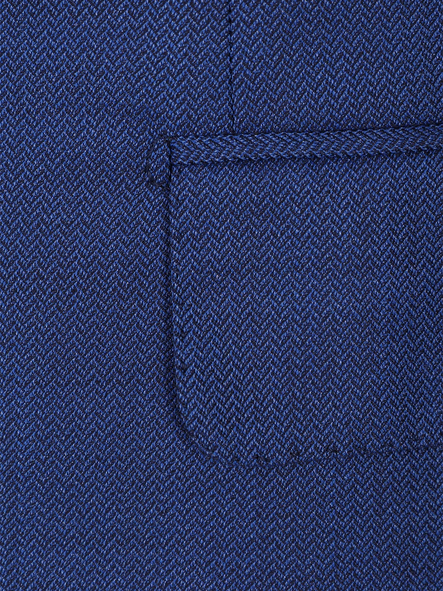 Пиджак шерстяной BRIONI RG000LP6AOP/ Синий/елочка Синий  Фото 3