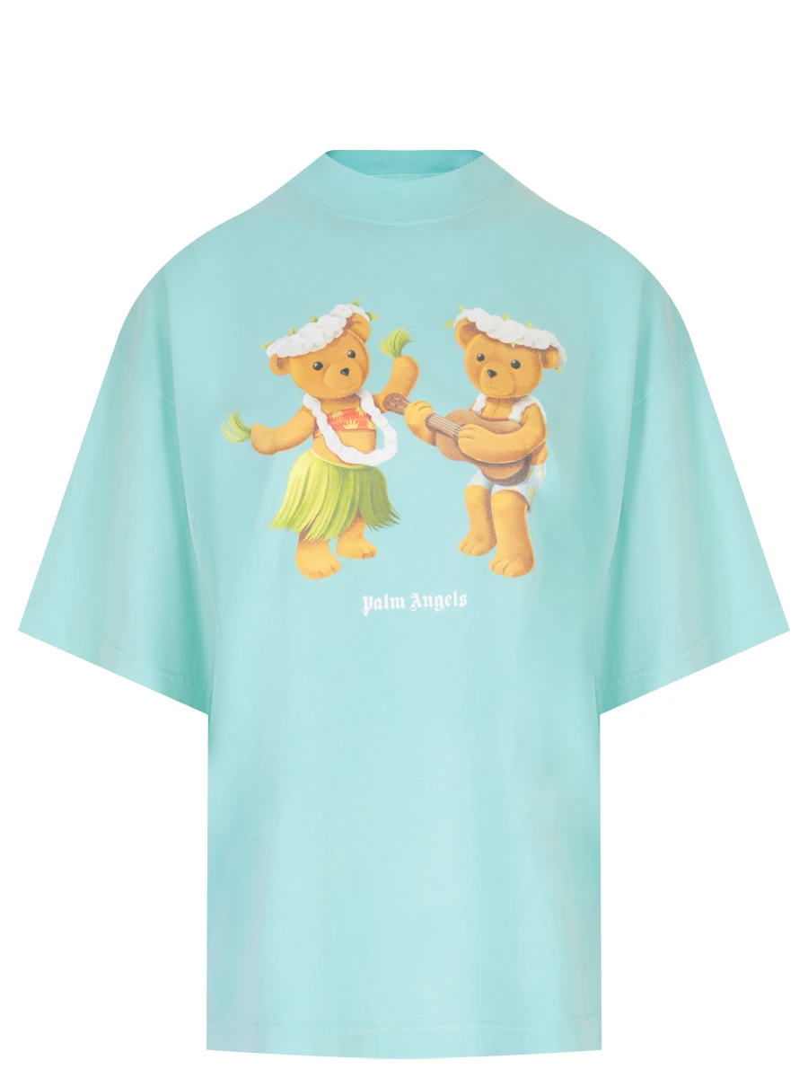 

Футболка хлопковая, Мятный, PWAA017S22JER002