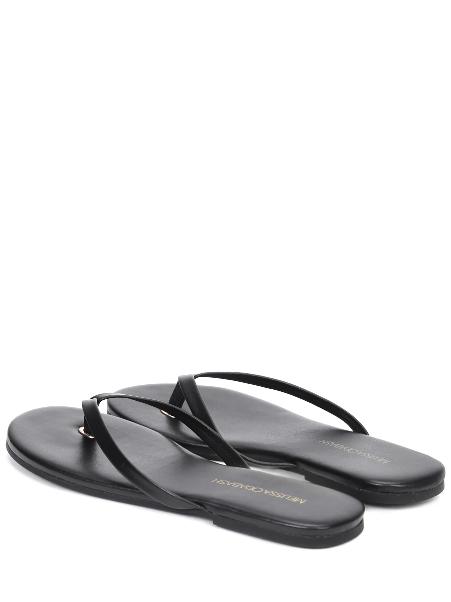 

Шлепанцы кожаные, Черный, Sandals CR