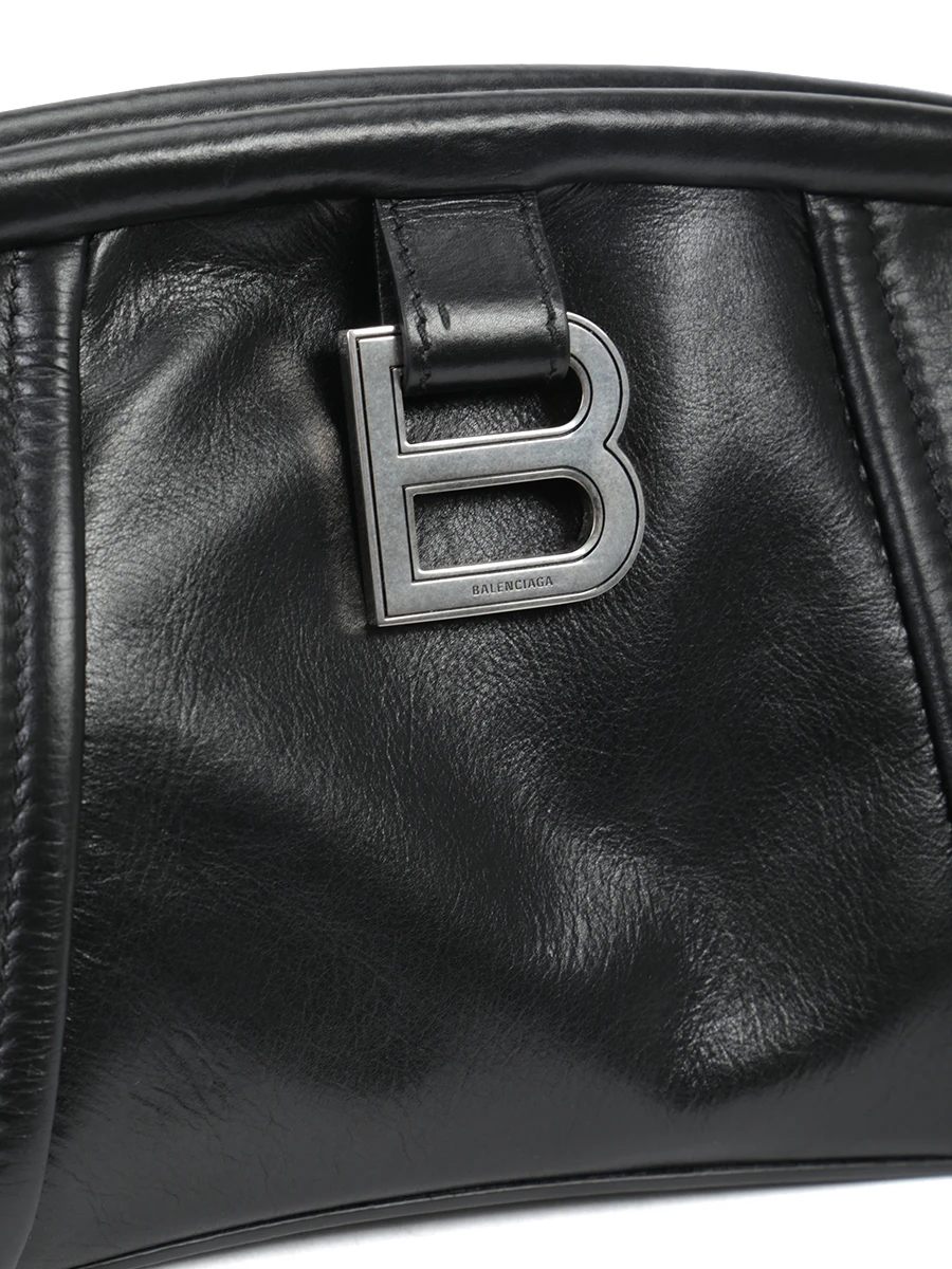 Клатч кожаный BALENCIAGA 673120 1I76Y 1000, размер Один размер, цвет черный - фото 4