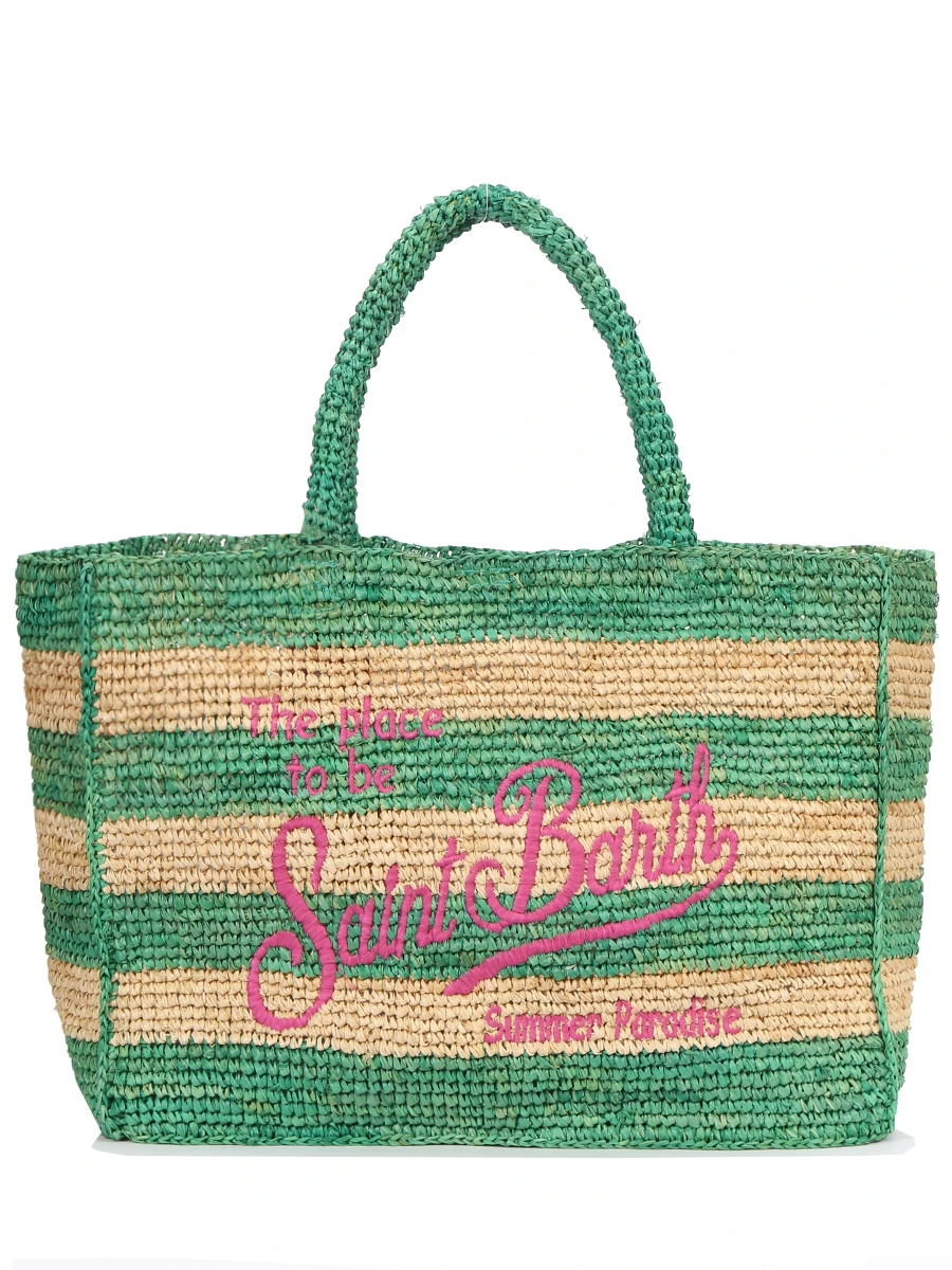 

Сумка из рафии, Зеленый, VANITY RAFFIA LIG57 EMB