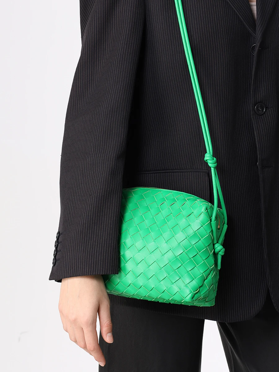 Сумка кожаная BOTTEGA VENETA 680255V1G11 Зеленый  Фото 2