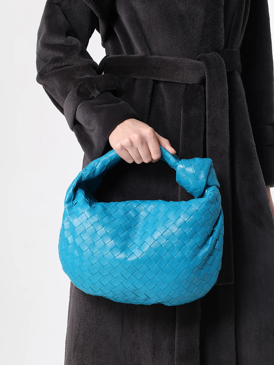 Сумка кожаная BOTTEGA VENETA 690225VCPP0 4403 Синий  Фото 2