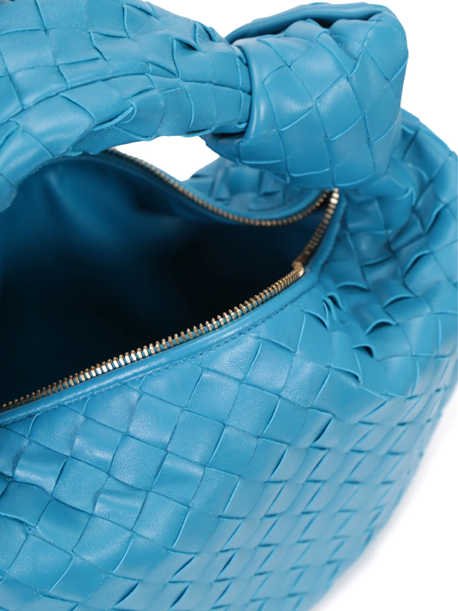 Сумка кожаная BOTTEGA VENETA 690225VCPP0 4403 Синий  Фото 4