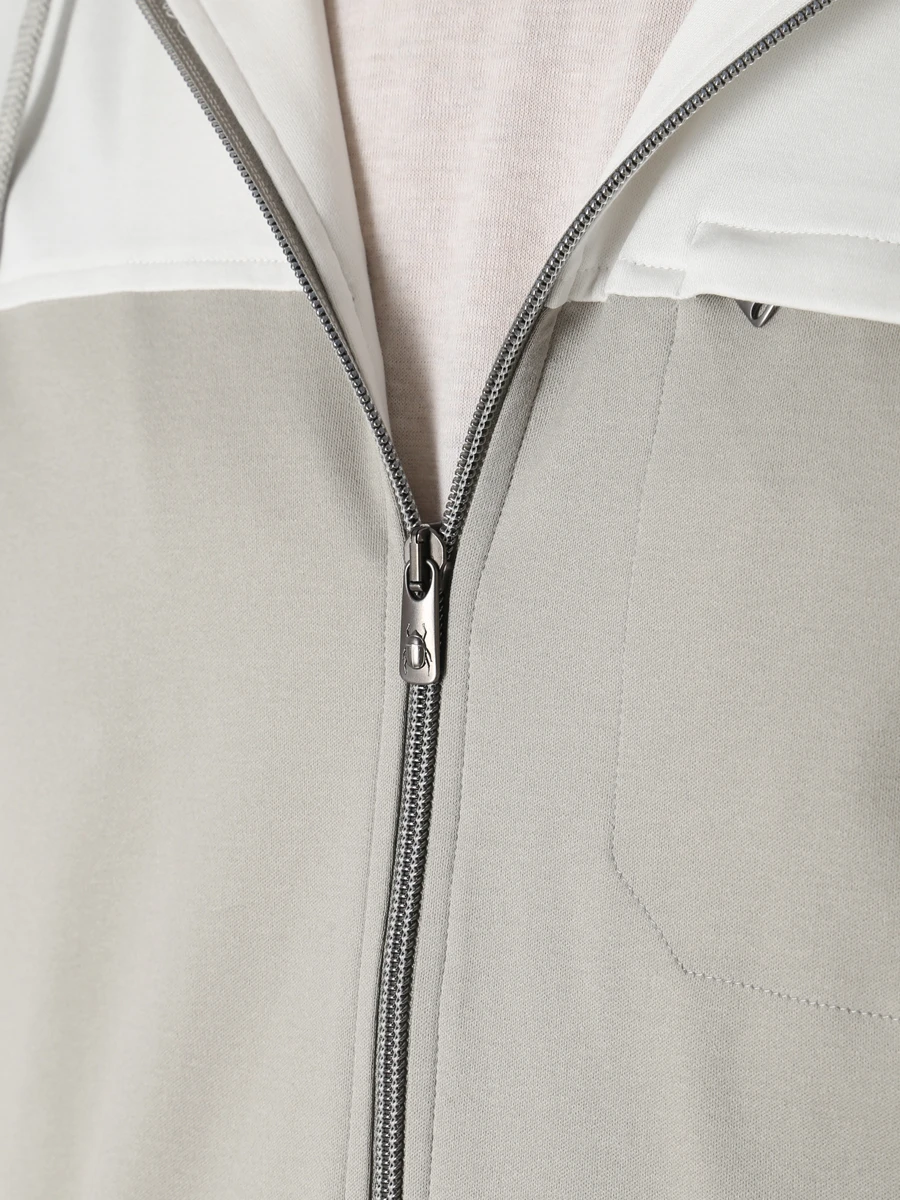 Костюм хлопковый CAPOBIANCO 14M401/14M709.BI00 ROPE Серо- Серый  Фото 5